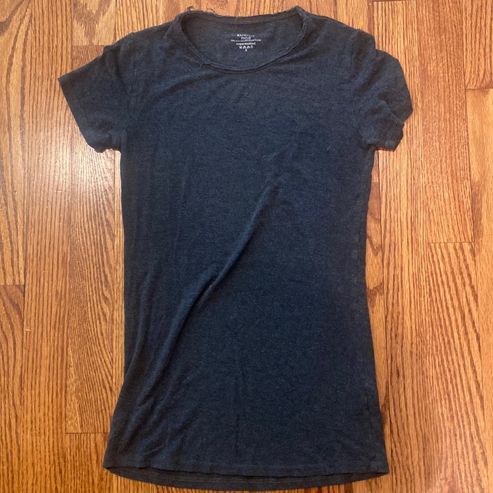 Majestic filatures grey t shirt